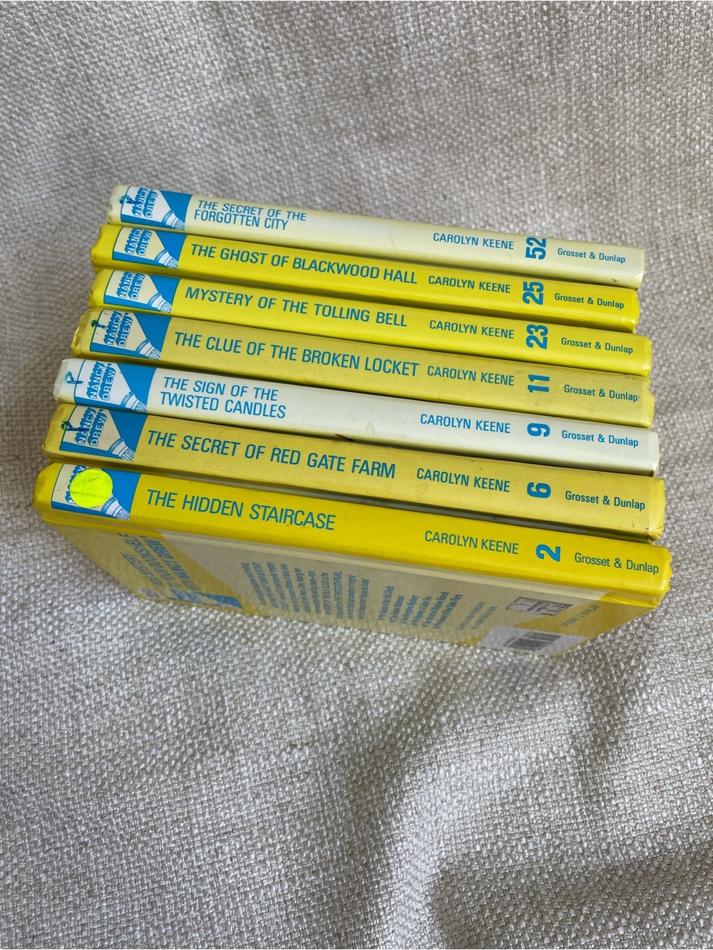 Nancy Drew by Carolyn Keene Youth Mystery Detective Stories Hardcover Books Lot